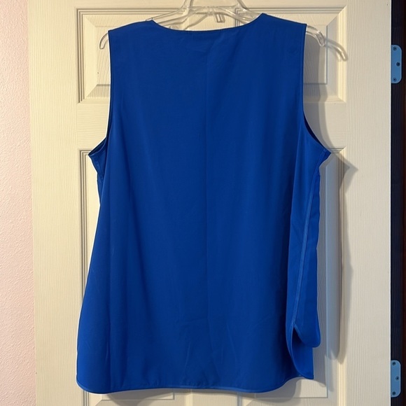 Lane Bryant Blue Hi Low Tank Top 20 - Picture 5 of 6
